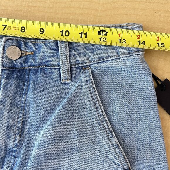 BLANKNYC Women's Blue Denim Jeans Size 26 High Rise Tapered Leg Cotton NWT - Picture 9 of 16